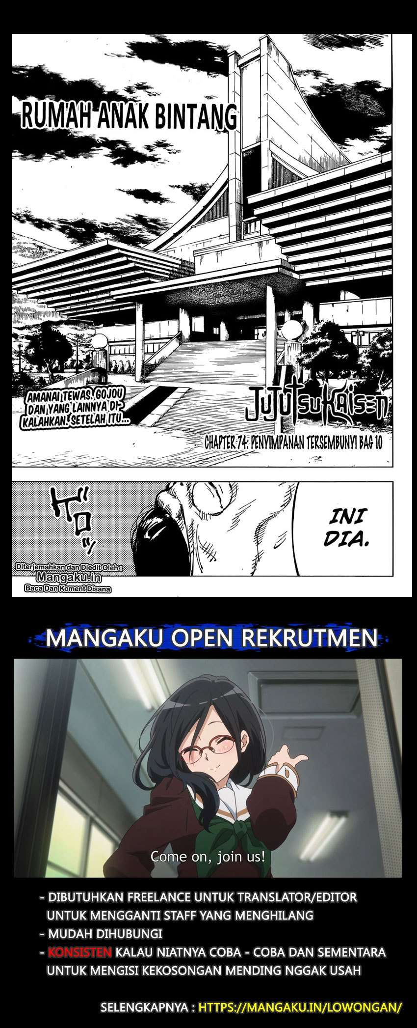 Baca Manga Jujutsu Kaisen Chapter 74 Gambar 2