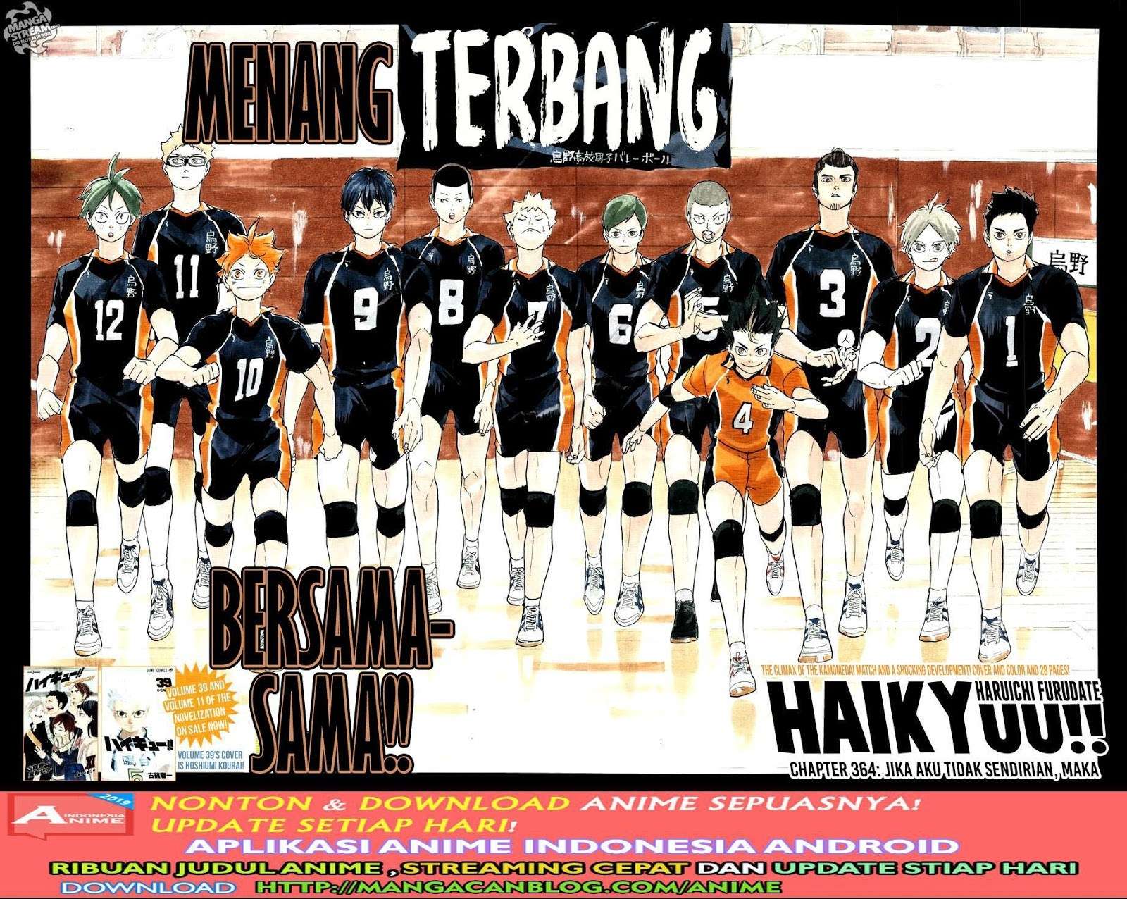 Baca Komik Haikyuu!! Chapter 364 Gambar 1
