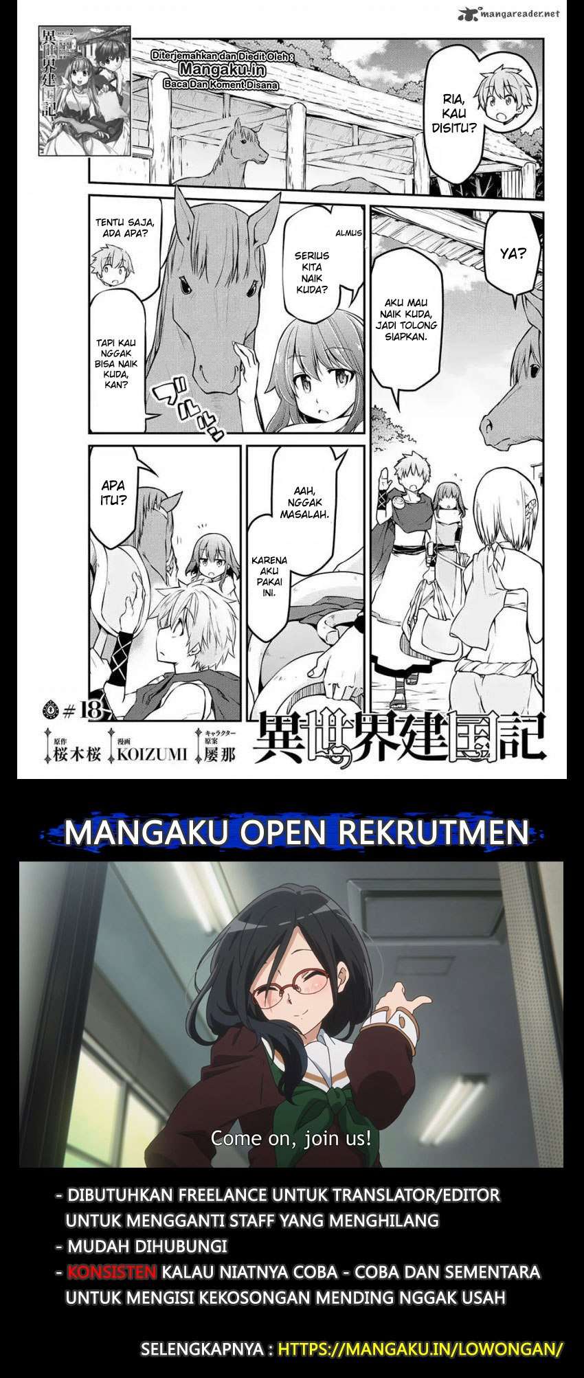 Baca Manga Isekai Kenkokuki Chapter 18 Gambar 2