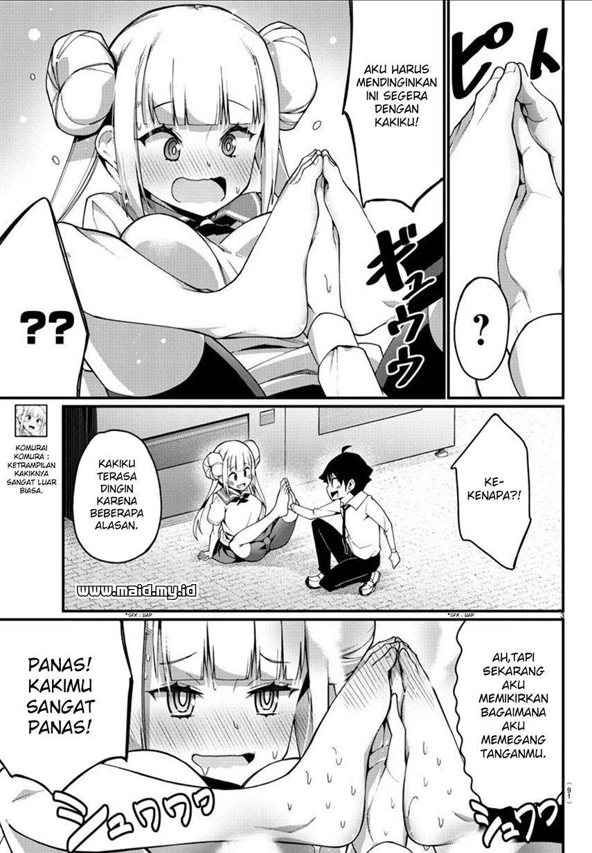 Ashigei Shoujo Komura-san Chapter 04 Gambar 6