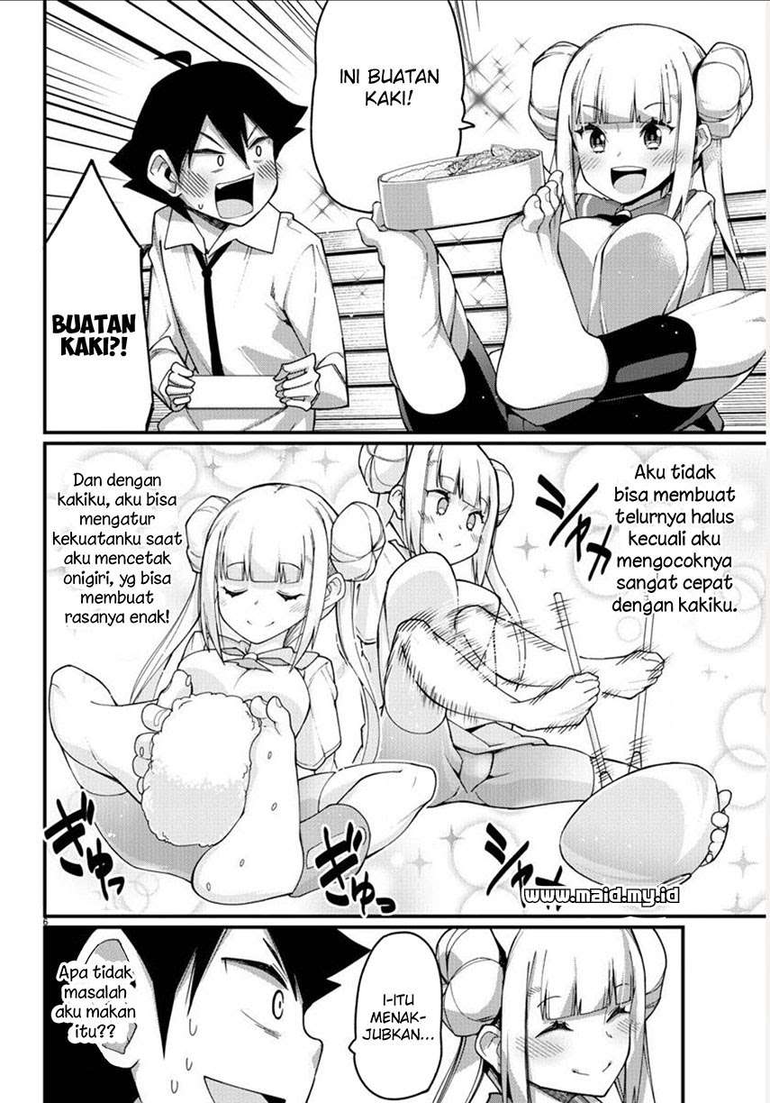 Ashigei Shoujo Komura-san Chapter 04 Gambar 9