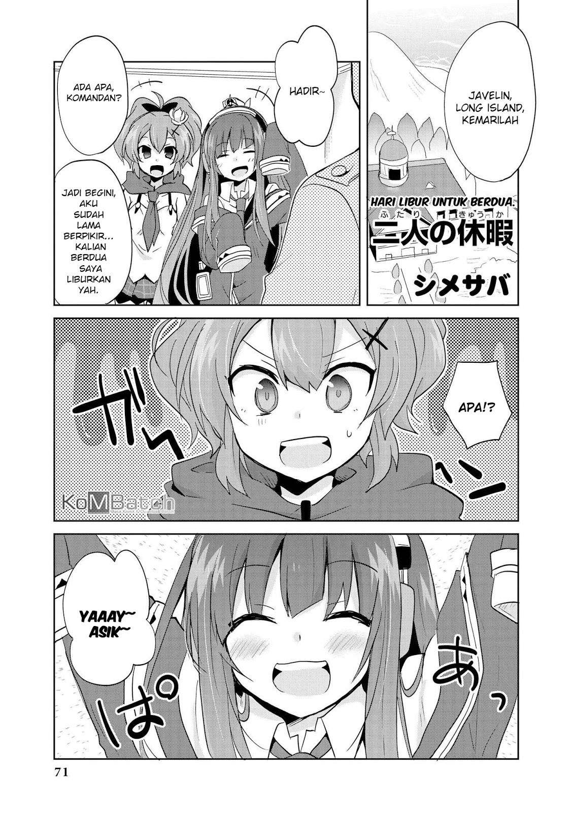 Baca Manga Azur Lane Comic Anthology Chapter 07 Gambar 2