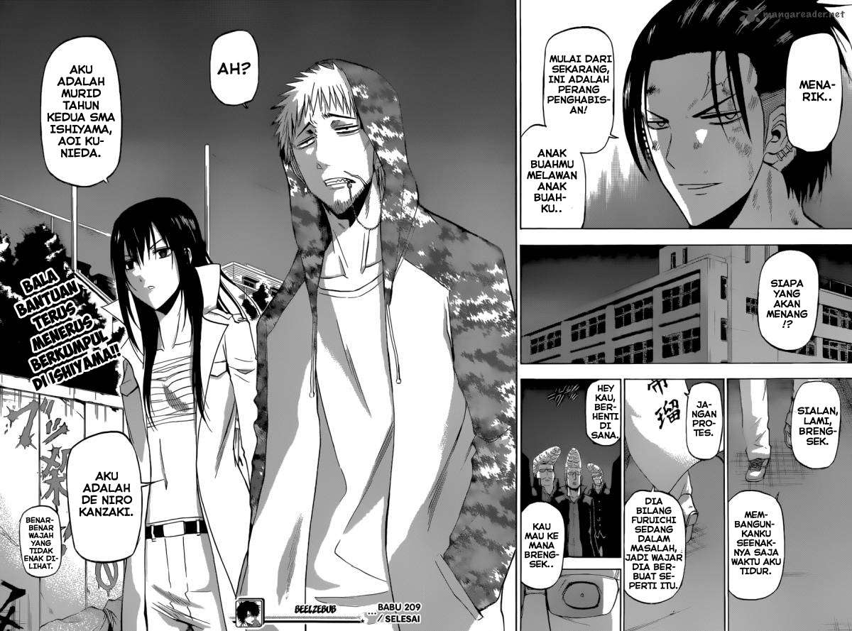 Beelzebub Chapter 209 Gambar 18