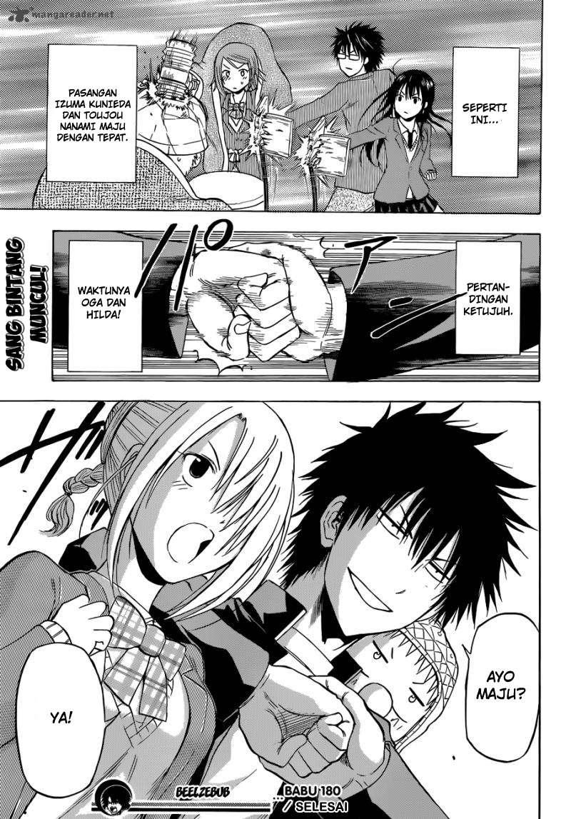 Beelzebub Chapter 180 Gambar 19