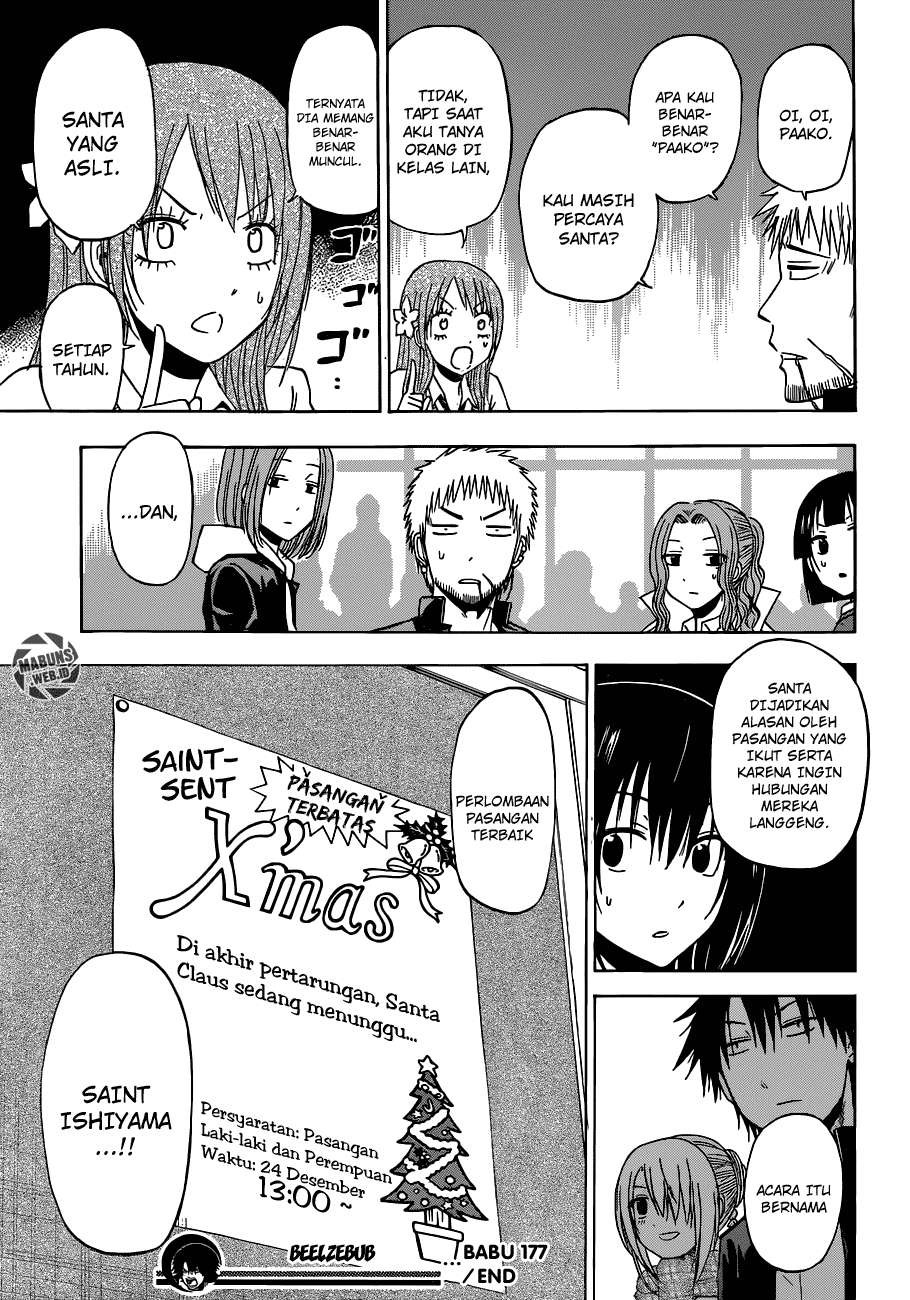 Beelzebub Chapter 177 Gambar 20
