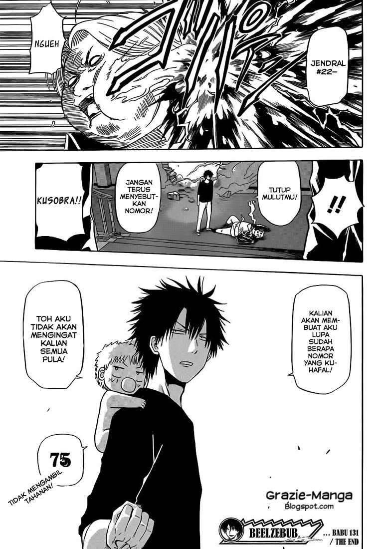 Beelzebub Chapter 131 Gambar 17