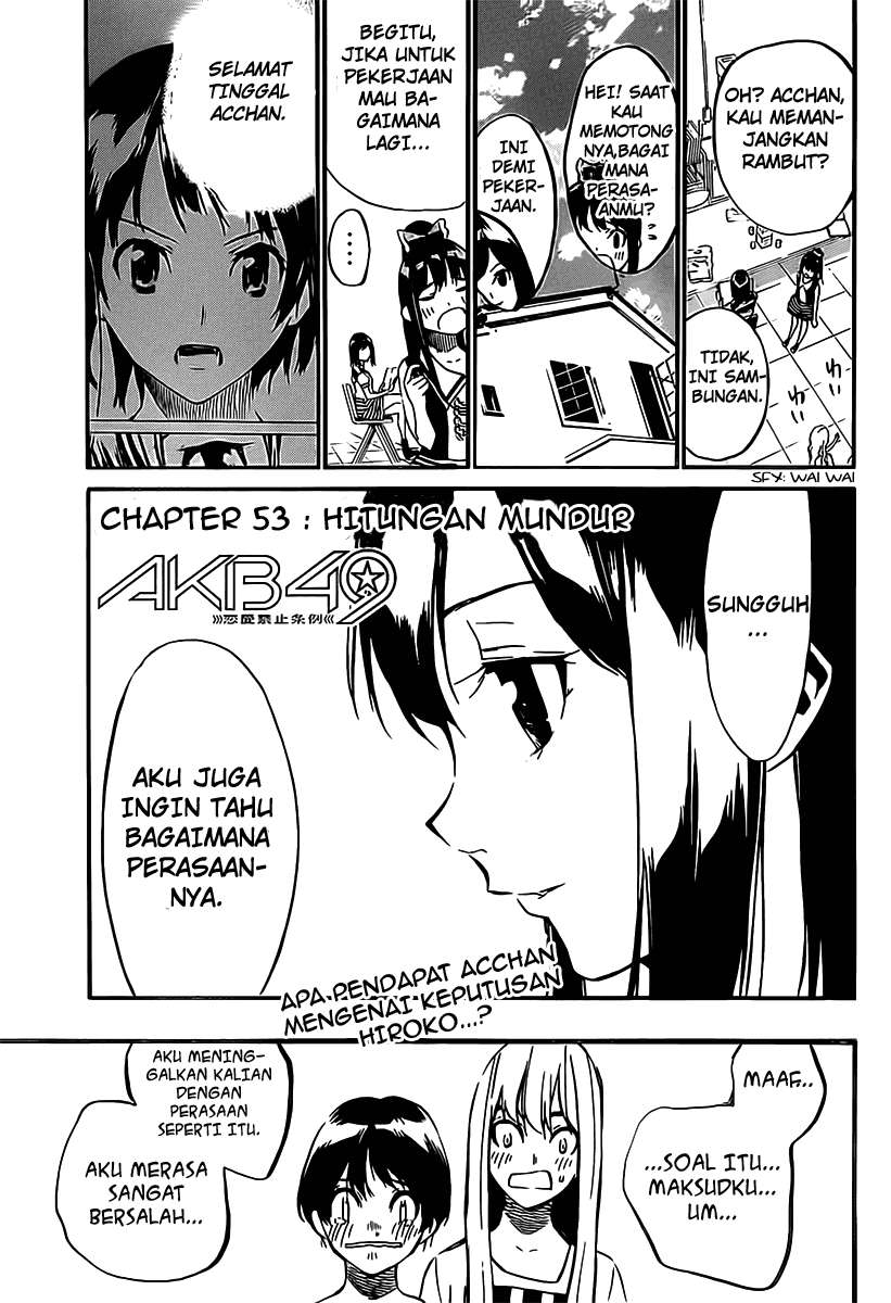 Baca Manga AKB49 Chapter 53 Gambar 2