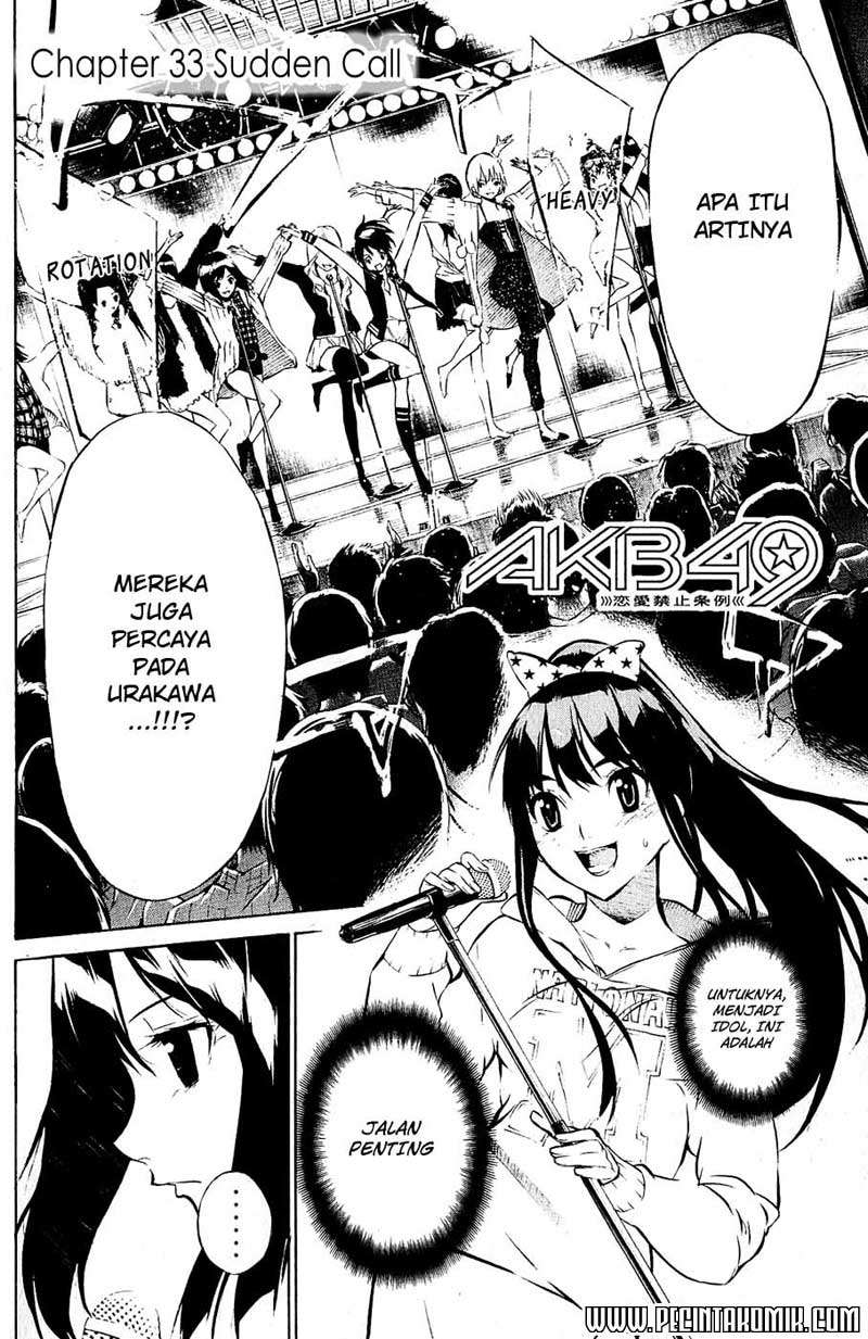Baca Manga AKB49 Chapter 33 Gambar 2