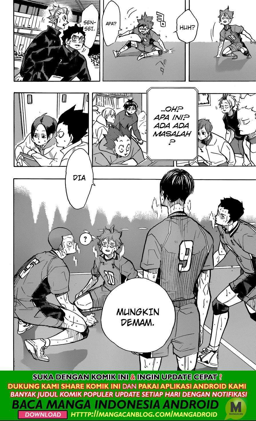Baca Manga Haikyuu!! Chapter 365 Gambar 2