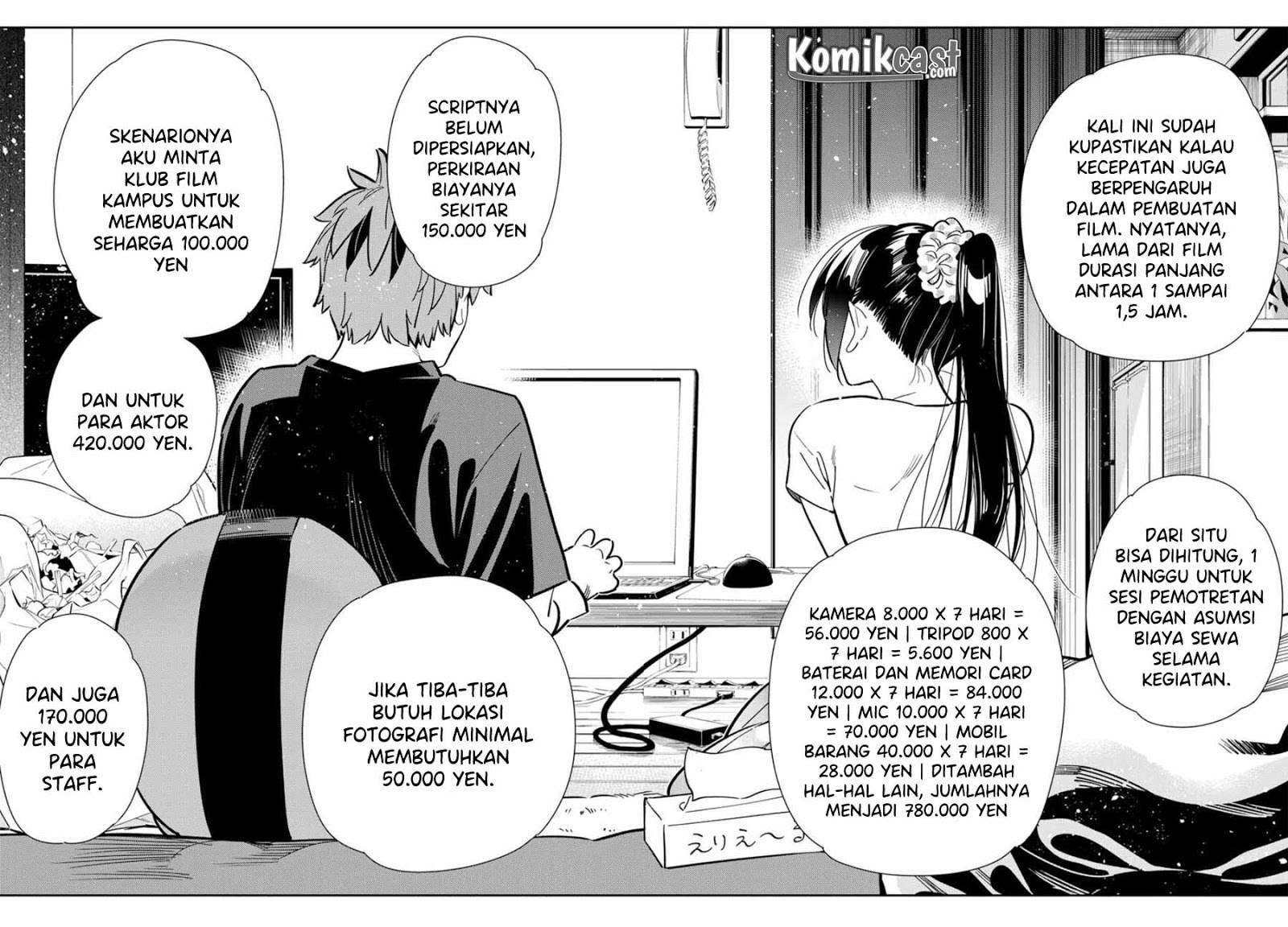 Kanojo Okarishimasu Chapter 107 Gambar 18