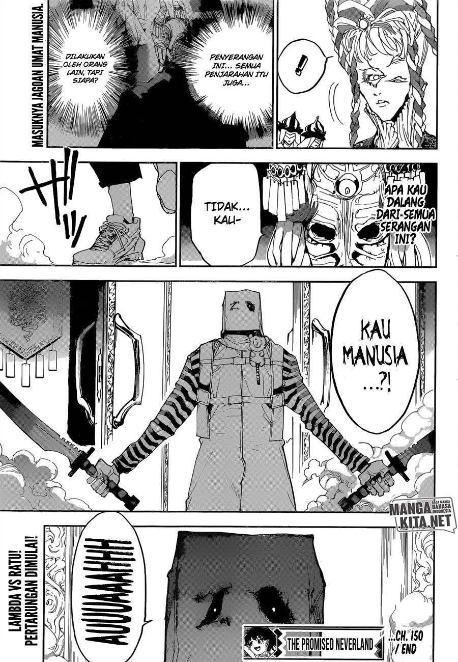 The Promised Neverland Chapter 150 Gambar 19