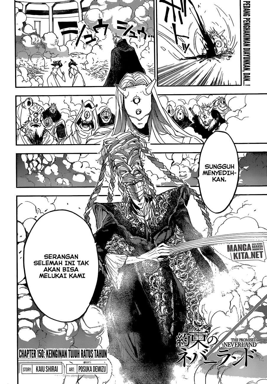 The Promised Neverland Chapter 150 Gambar 3