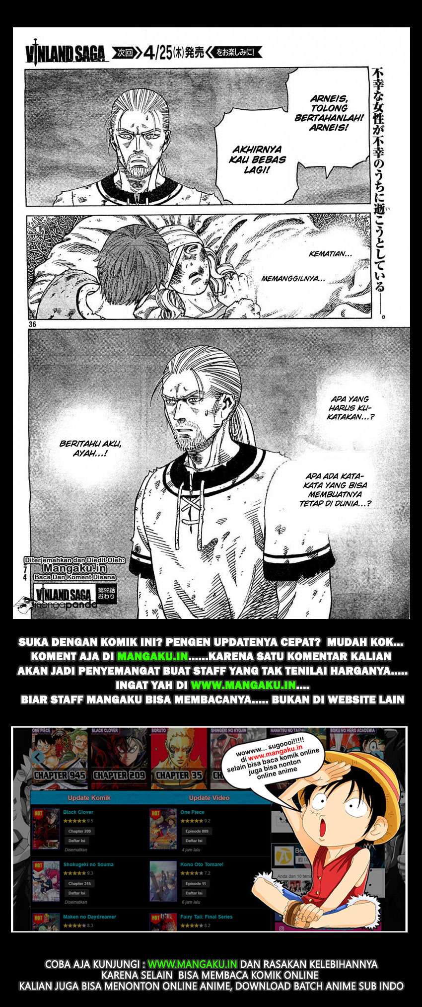 Komik Vinland Saga - Chapter Chapter 92 - Halaman 37