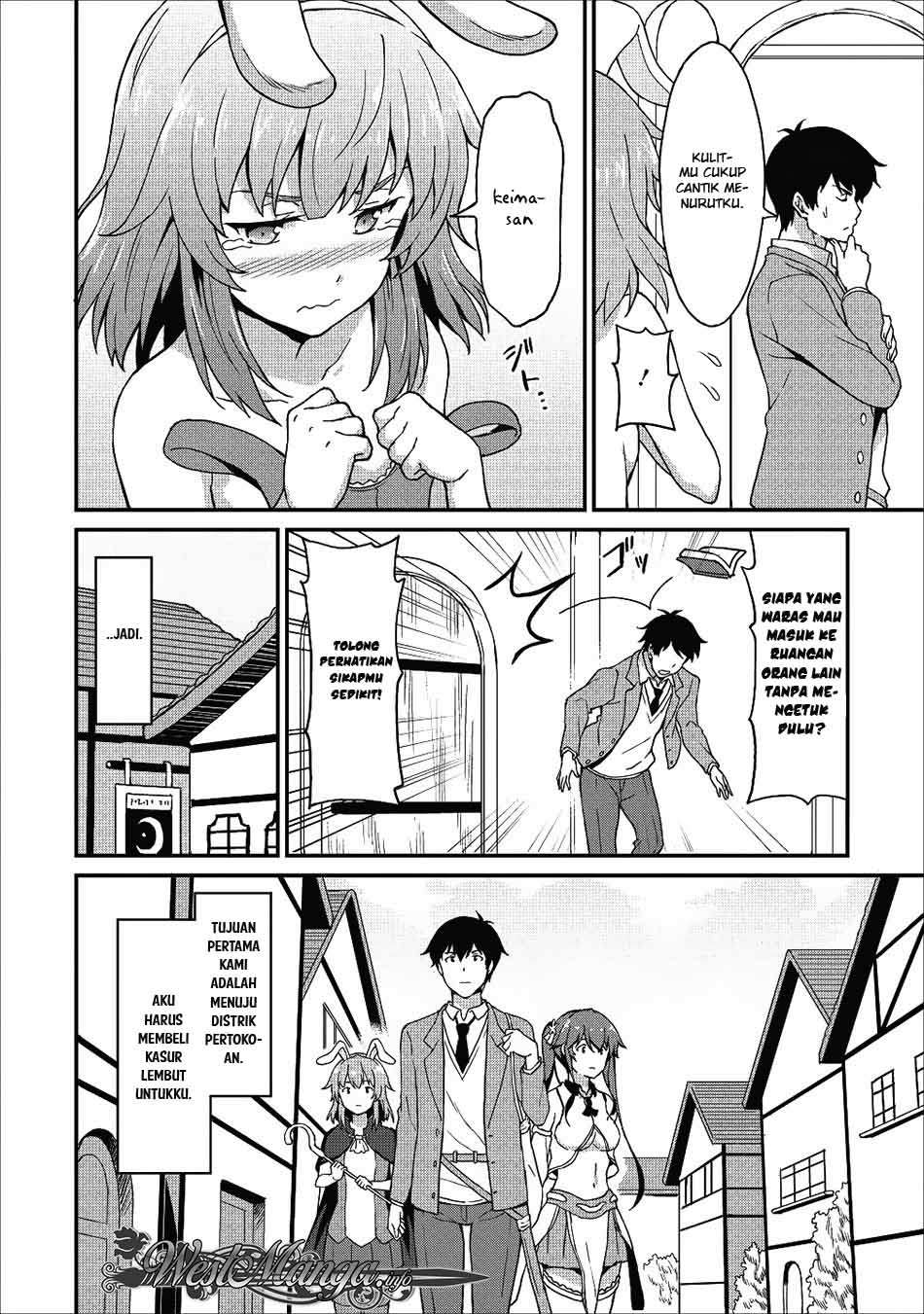 Taberu dake de Level-Up! Damegami to Issho ni Isekai Musou Chapter 07 Gambar 21