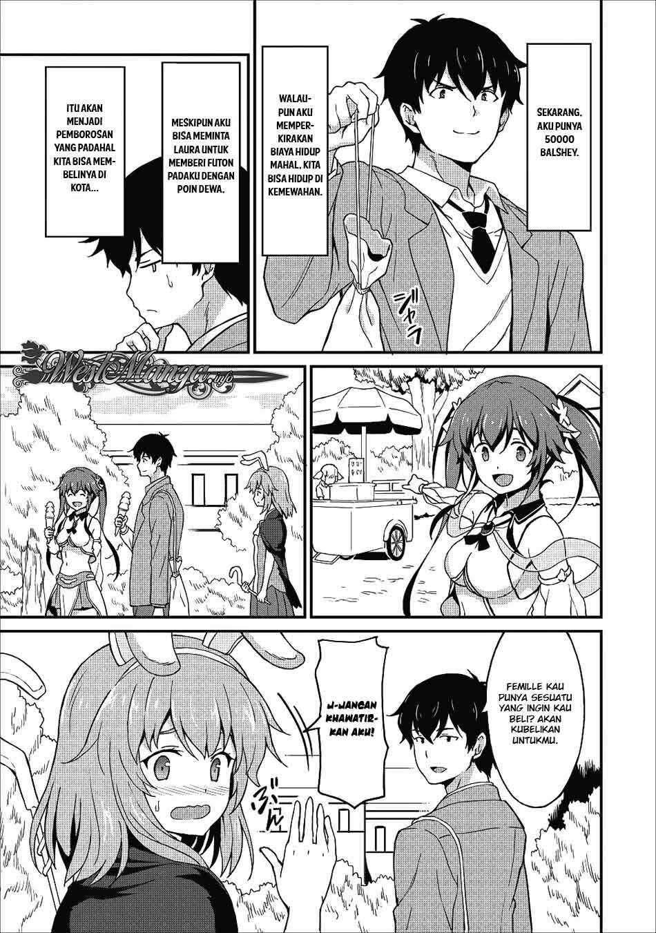 Taberu dake de Level-Up! Damegami to Issho ni Isekai Musou Chapter 07 Gambar 22
