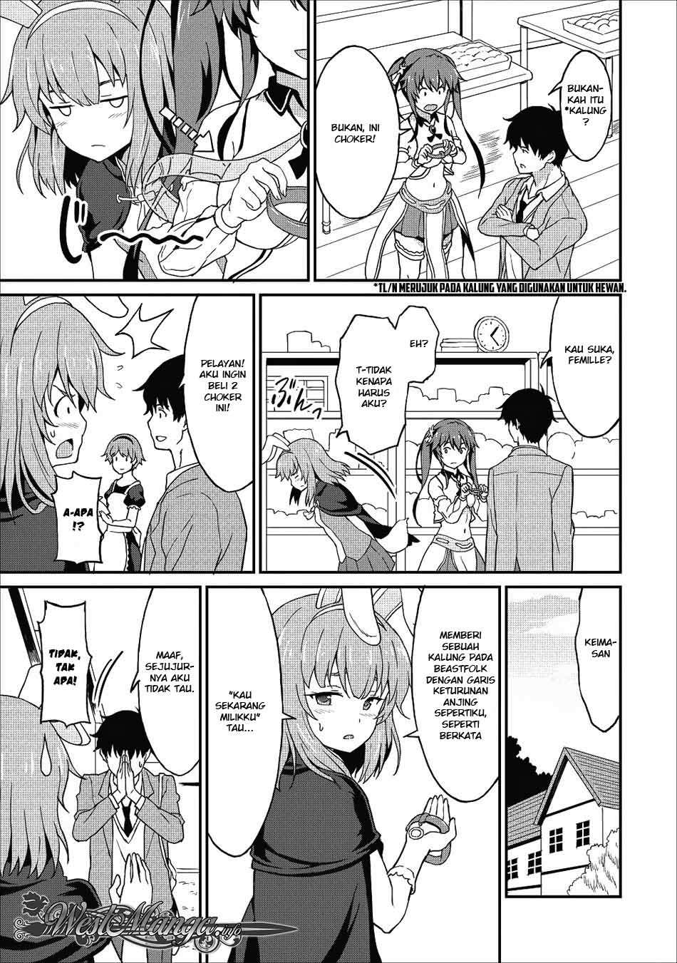 Taberu dake de Level-Up! Damegami to Issho ni Isekai Musou Chapter 07 Gambar 24