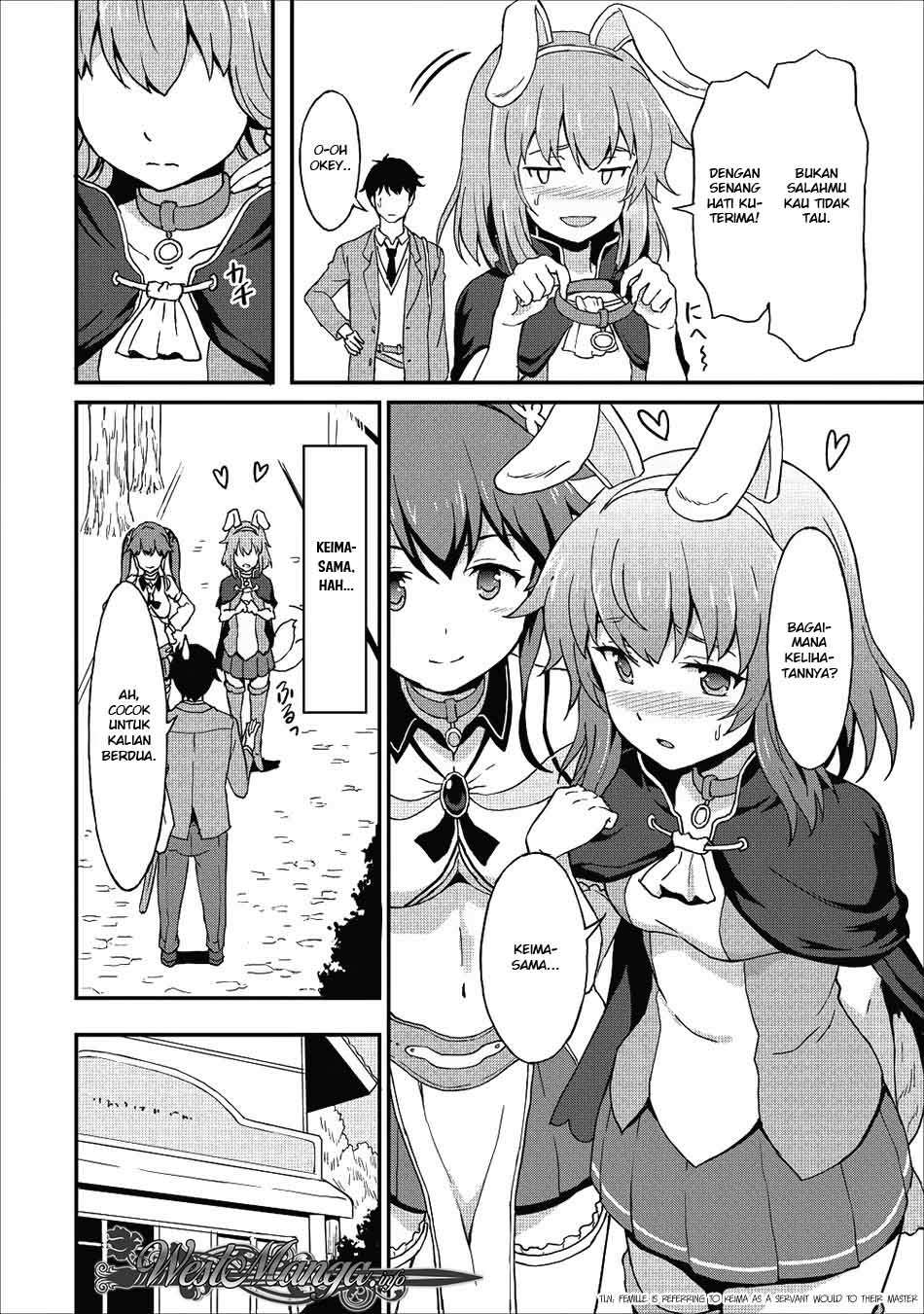 Taberu dake de Level-Up! Damegami to Issho ni Isekai Musou Chapter 07 Gambar 25