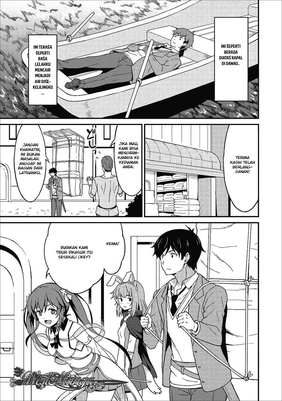 Taberu dake de Level-Up! Damegami to Issho ni Isekai Musou Chapter 07 Gambar 32