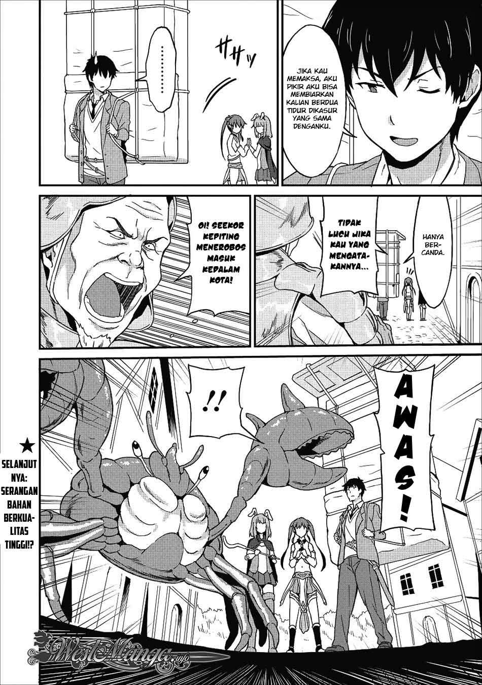 Taberu dake de Level-Up! Damegami to Issho ni Isekai Musou Chapter 07 Gambar 33