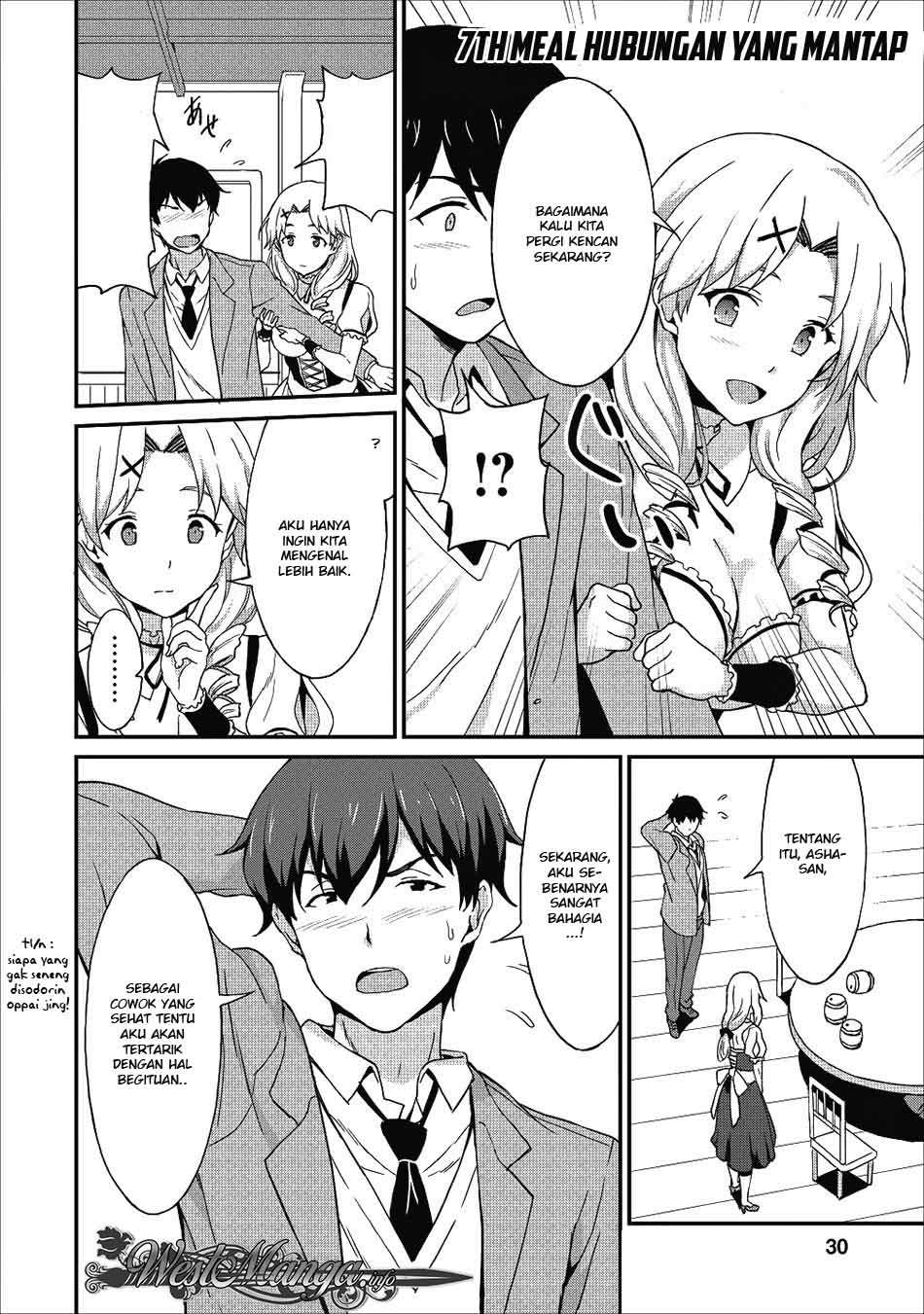 Taberu dake de Level-Up! Damegami to Issho ni Isekai Musou Chapter 07 Gambar 4