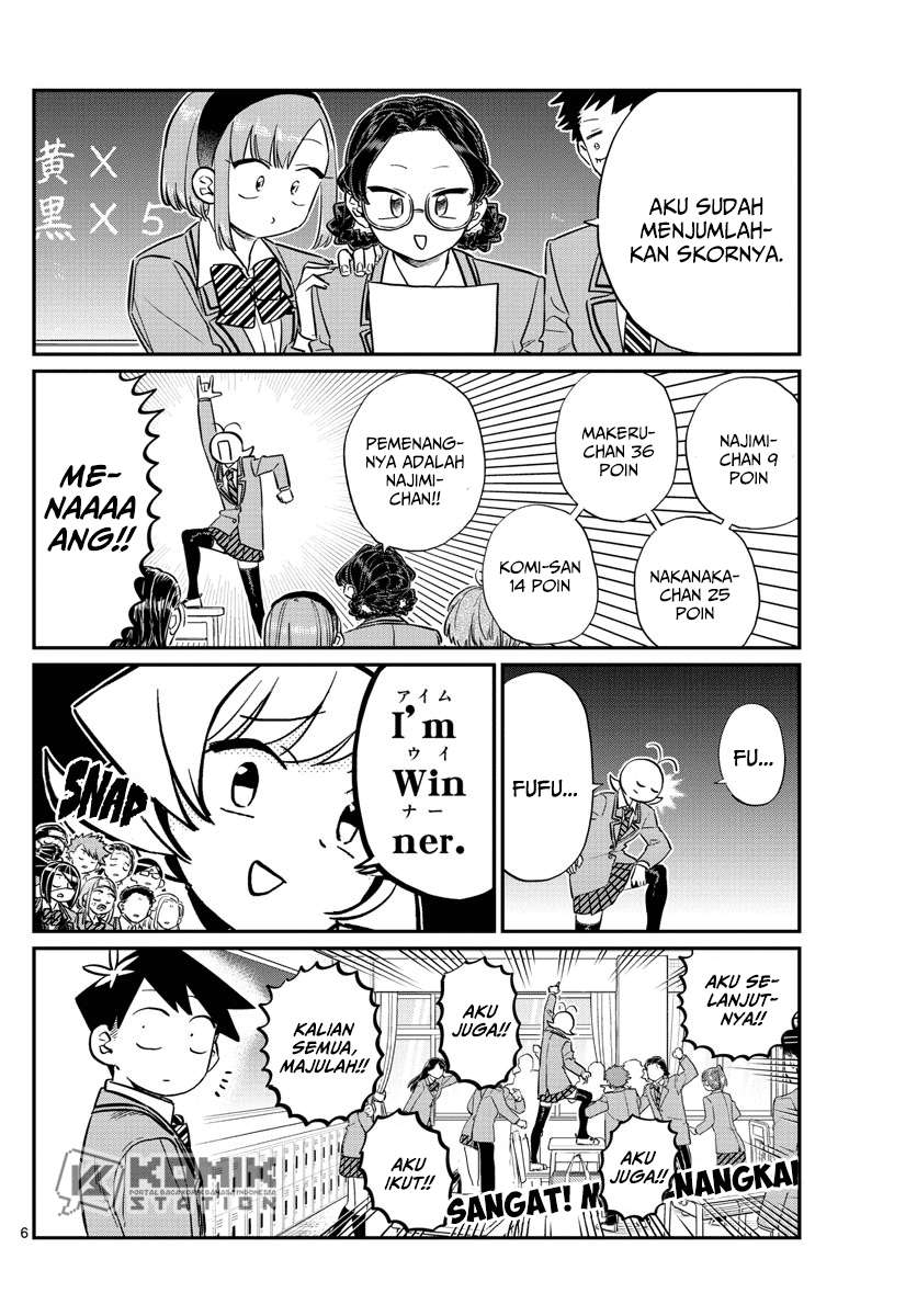 Komi-san wa Komyushou Desu Chapter 129 Gambar 7