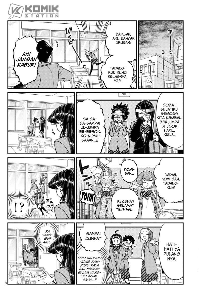 Komi-san wa Komyushou Desu Chapter 129 Gambar 9