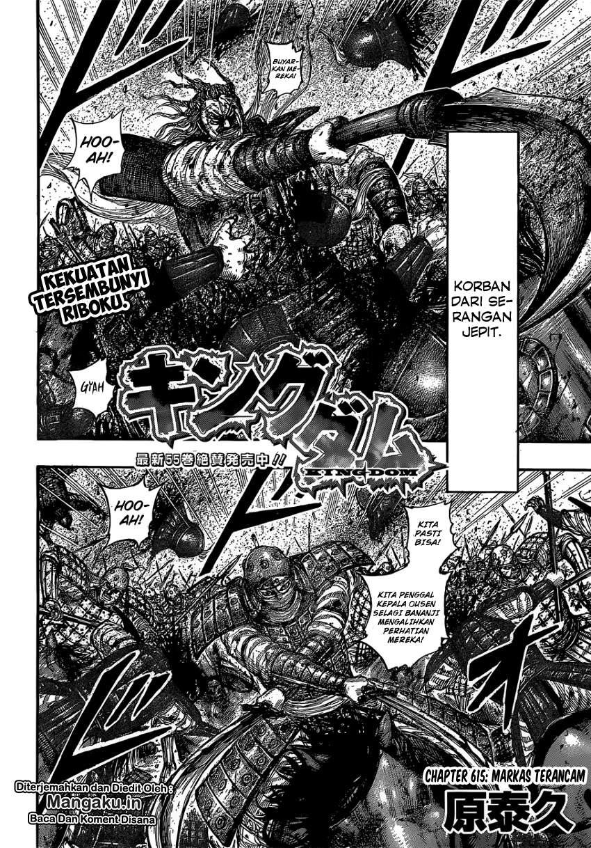 Kingdom Chapter 615 Gambar 5