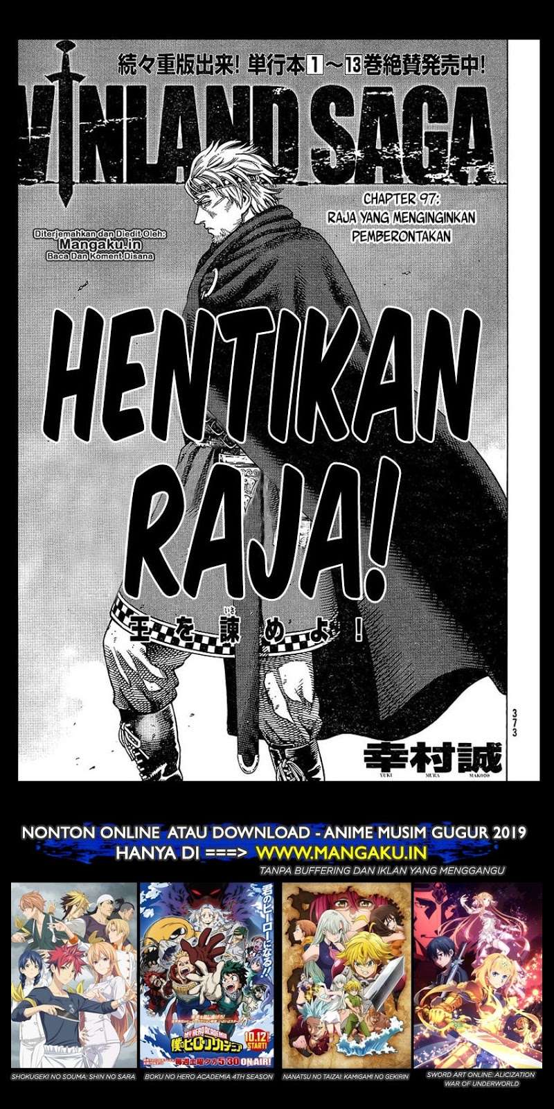 Baca Komik Vinland Saga Chapter 97 Gambar 1