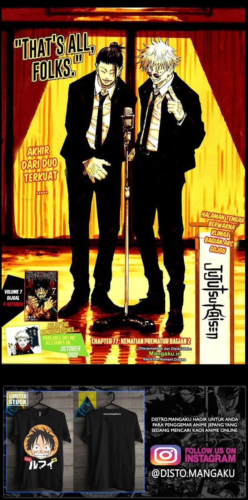 Baca Manga Jujutsu Kaisen Chapter 77 Gambar 2