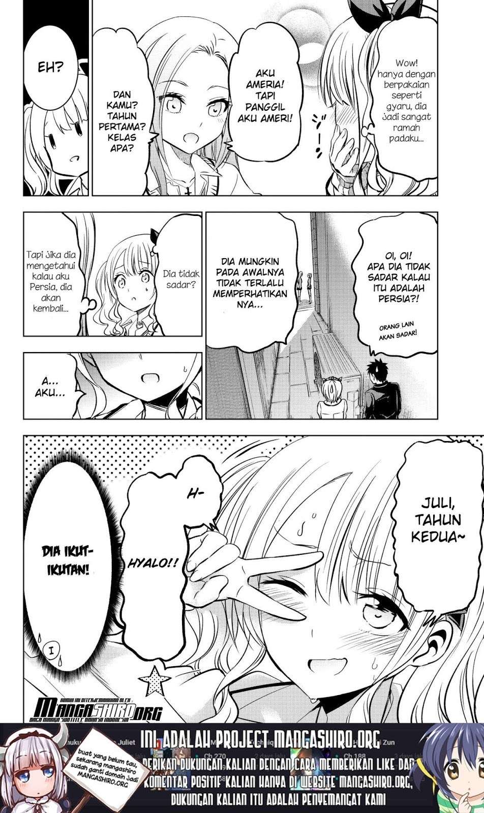 Kishuku Gakkou no Juliet Chapter 73 Gambar 13