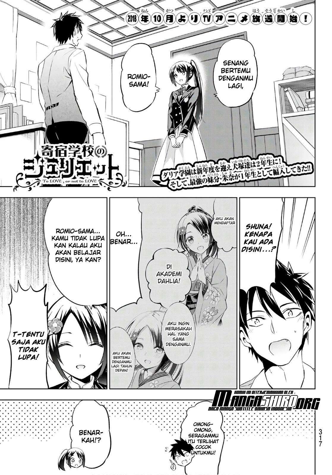 Baca Manga Kishuku Gakkou no Juliet Chapter 71 Gambar 2