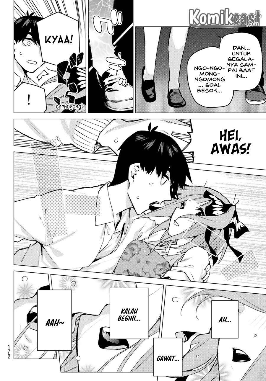 Go-toubun no Hanayome Chapter 104 Gambar 15