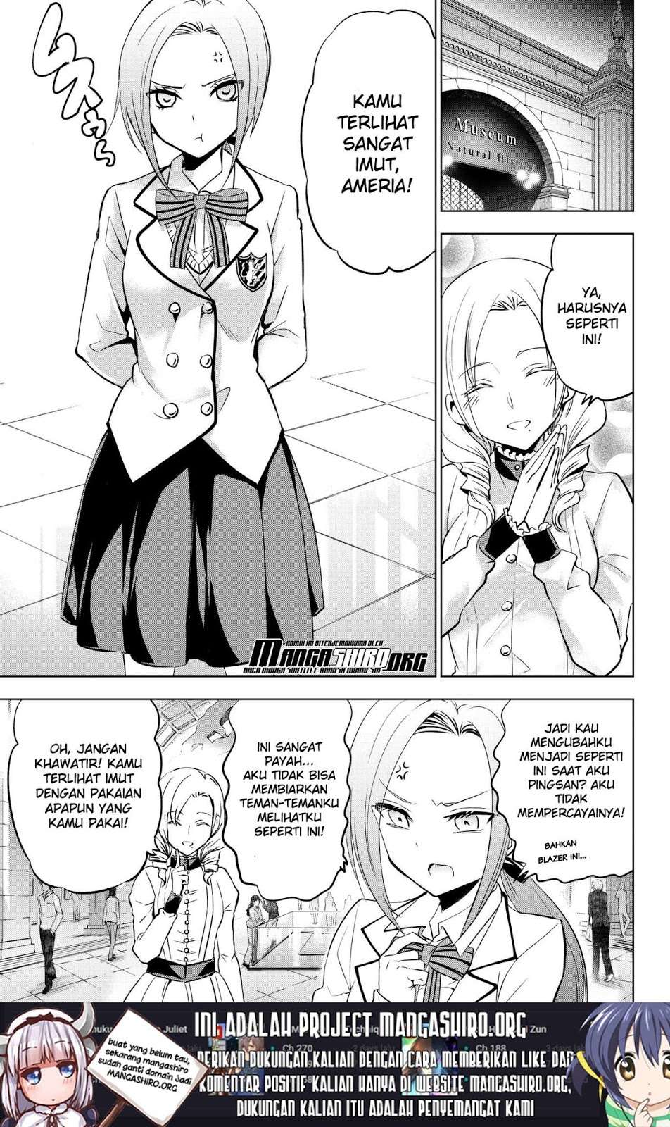 Kishuku Gakkou no Juliet Chapter 74 Gambar 11