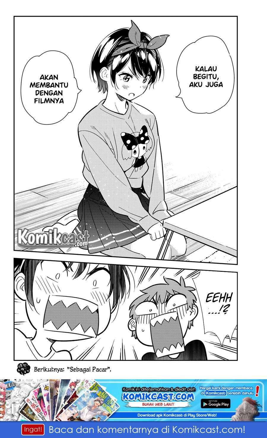 Kanojo Okarishimasu Chapter 110 Gambar 22