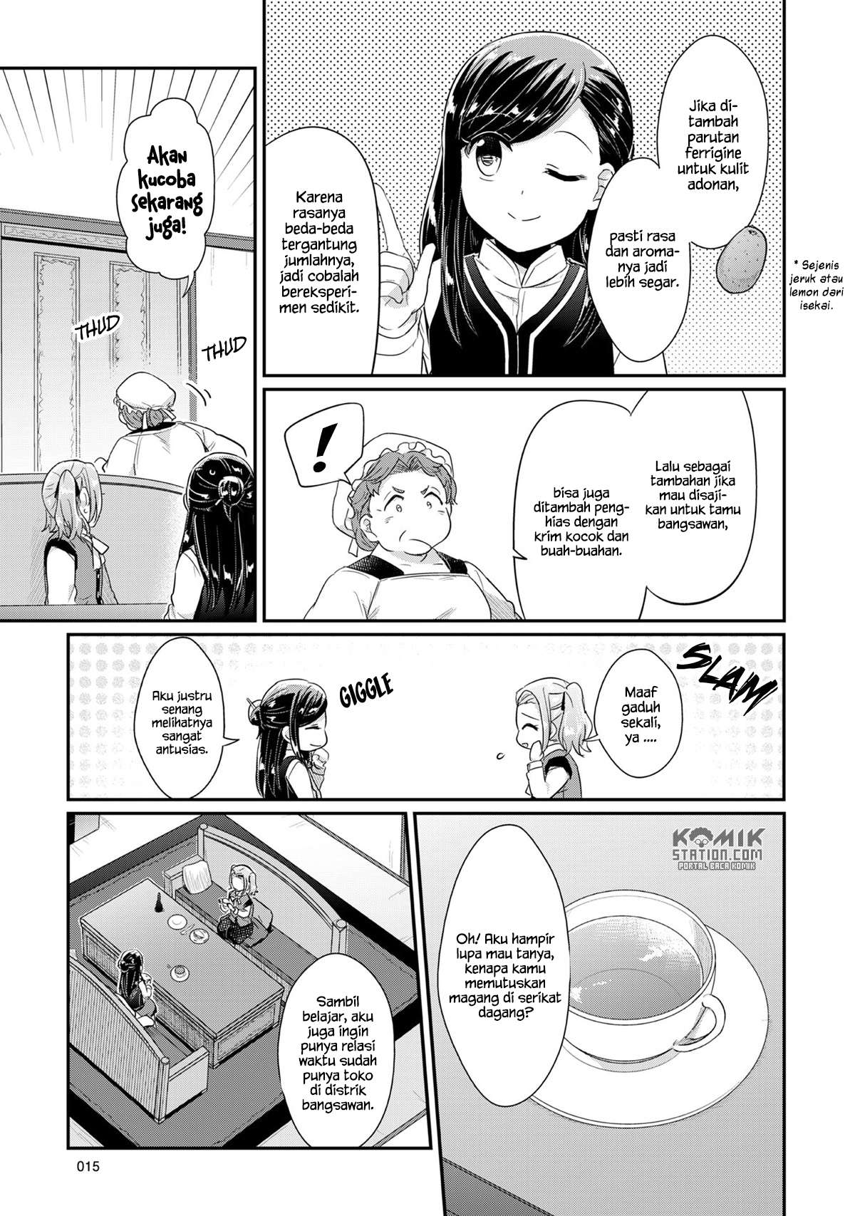 Honzuki no Gekokujou Chapter 30 Gambar 17
