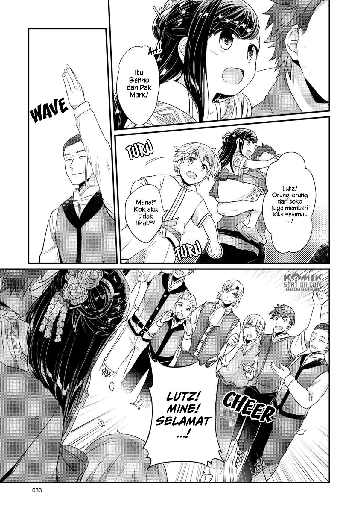 Honzuki no Gekokujou Chapter 30 Gambar 36