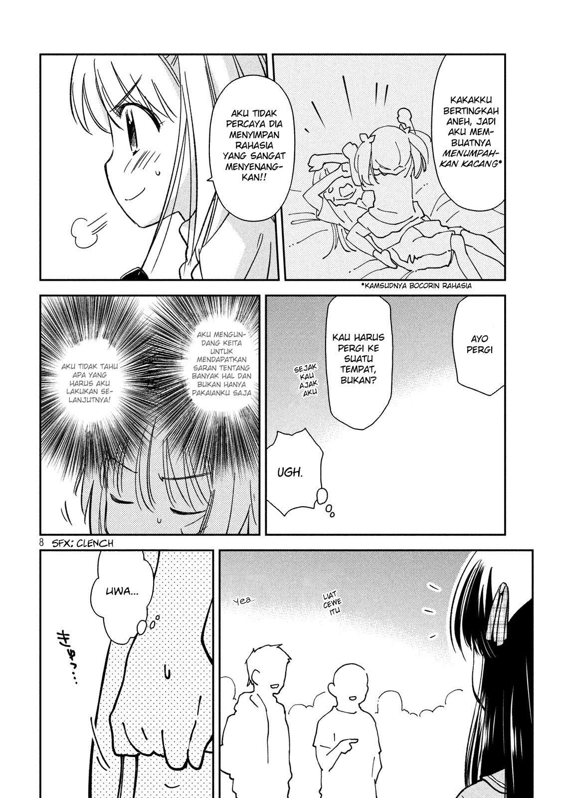 Kiss x Sis Chapter 133 Gambar 9