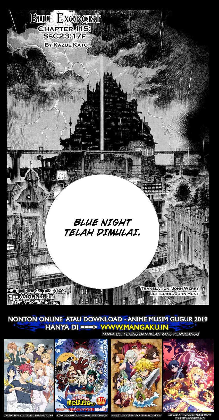 Baca Manga Ao no Exorcist Chapter 115 Gambar 2