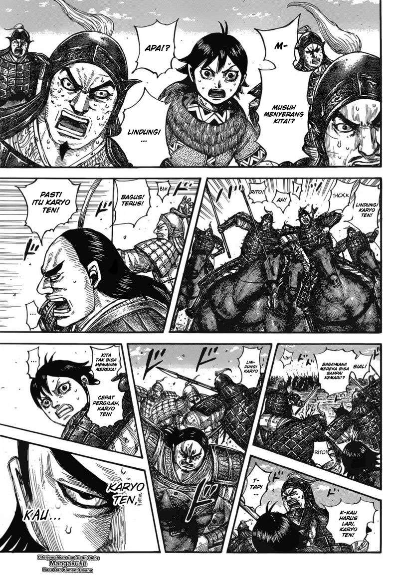 Kingdom Chapter 617 Gambar 16