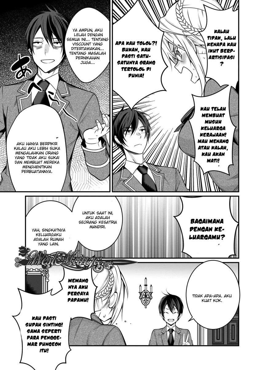 Otome Game Sekai wa Mob ni Kibishii Sekai Desu Chapter 08 Gambar 21