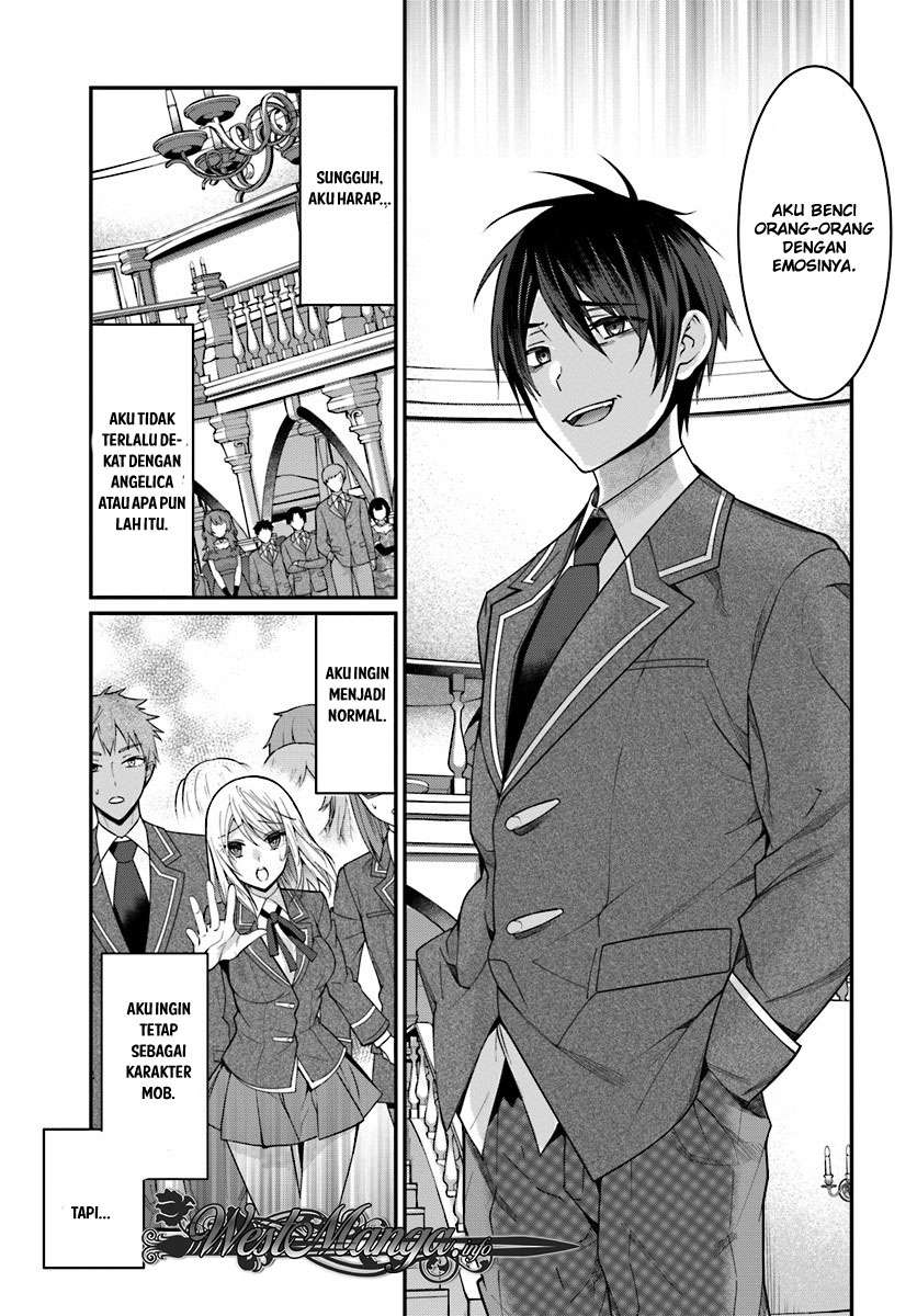 Otome Game Sekai wa Mob ni Kibishii Sekai Desu Chapter 07.2 Gambar 23