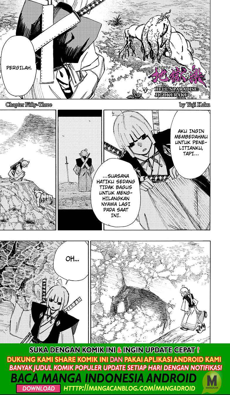 Baca Komik Jigokuraku Chapter 53 Gambar 1