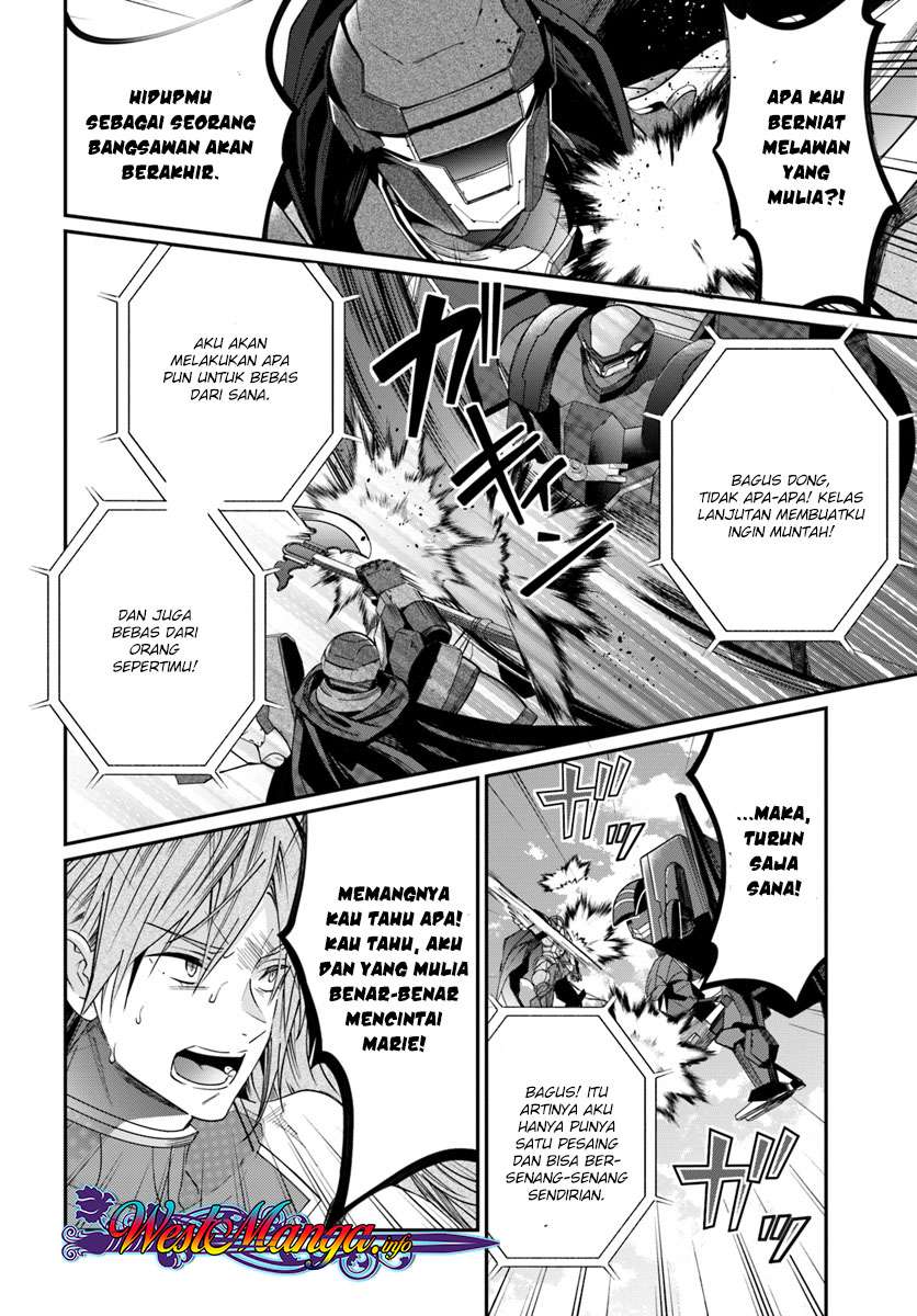 Otome Game Sekai wa Mob ni Kibishii Sekai Desu Chapter 10.1 Gambar 17